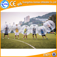 Customized inflatable bubble football bumper bubble ball football